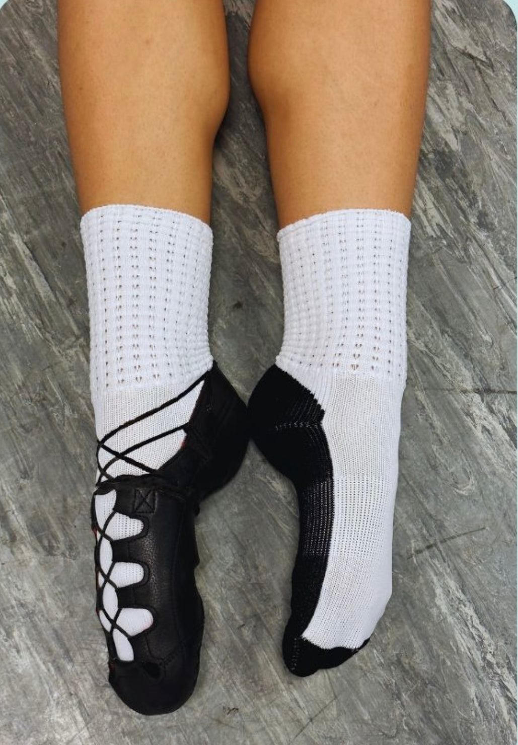 Two-tone Feis Socks