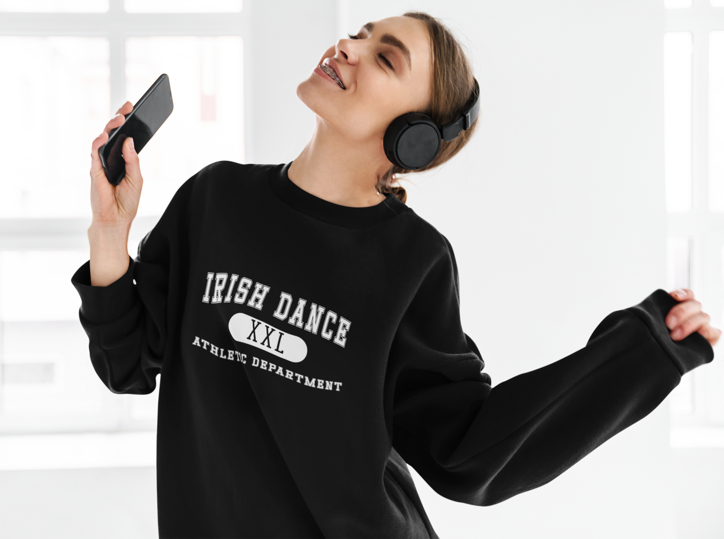 Irish Dance Athletic Department Sweatshirt (Adult)