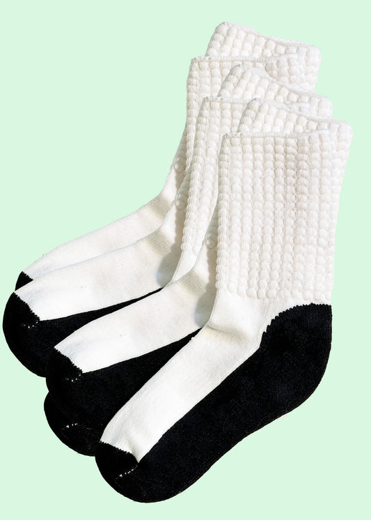 Two-tone Feis Socks (three-pack with free USA shipping)
