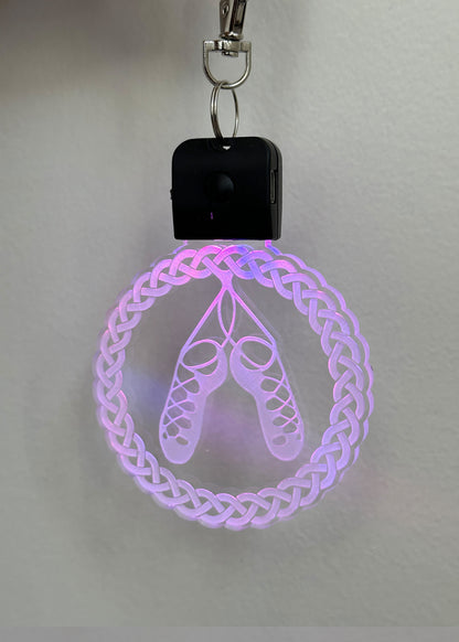 Irish Dance Light-up Keychain
